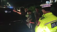 Kasat PJR Ditlantas Polda Metro Jaya Kompol Sutikno mengatakan 6 anggota PJR Ditlantas Polda Metro Jaya diterjunkan ke lokasi untuk mengejar mobil Suzuki bernopol B-1468-BRD yang dicurigai ditumpangi Giki Argadiraksa. (Foto: Dok. Istimewa)