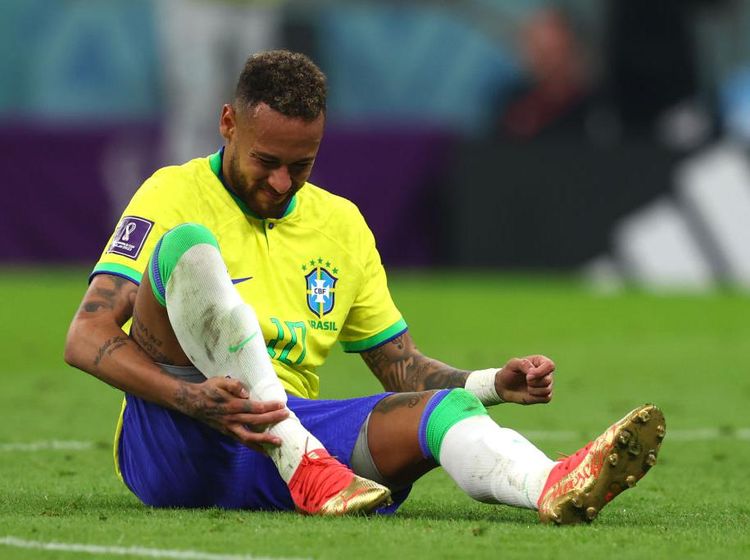 Bengkaknya Kaki Neymar Imbas Cedera Ligamen Usai Hadapi Serbia