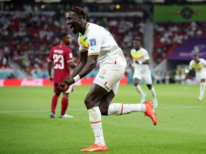 Gol Diedhiou Bawa Senegal Ungguli Qatar 2-0