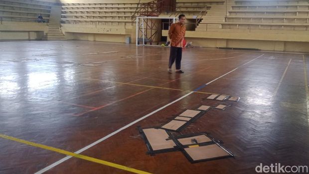 GOR Gelarsena Klaten, Jumat (25/11/2022).