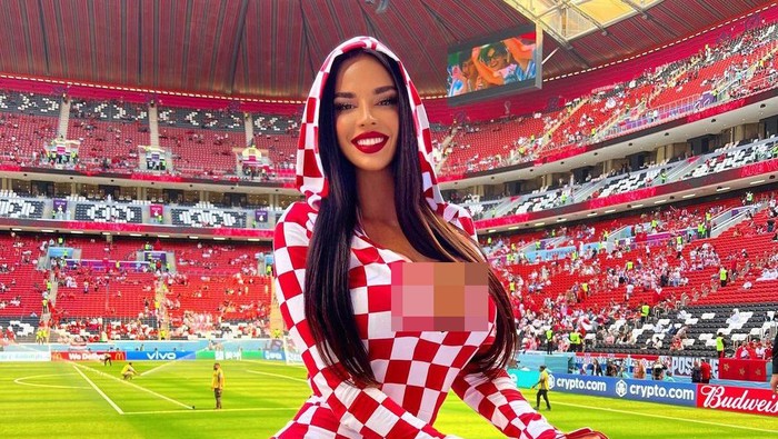 Miss Kroasia Nekat Tampil Seksi Di Piala Dunia Qatar Dikecam Warga Lokal