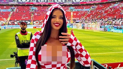 Gaya Miss Kroasia yang Dikecam karena Nekat Tampil Seksi di Piala Dunia Qatar