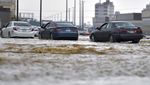 Jeddah Diguyur Hujan Lebat, Jalan Menuju Mekah Banjir