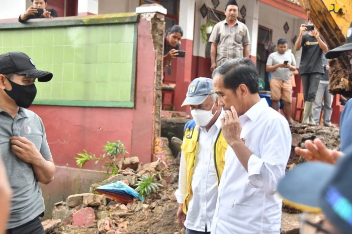 jokowi gempa cianjur pupr