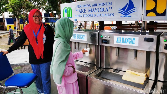 Sail Tidore 2022 dilengkapi berbagai fasilitas penunjang yang memanjakan pengunjung. Ada keran siap minum hingga hotel terapung.