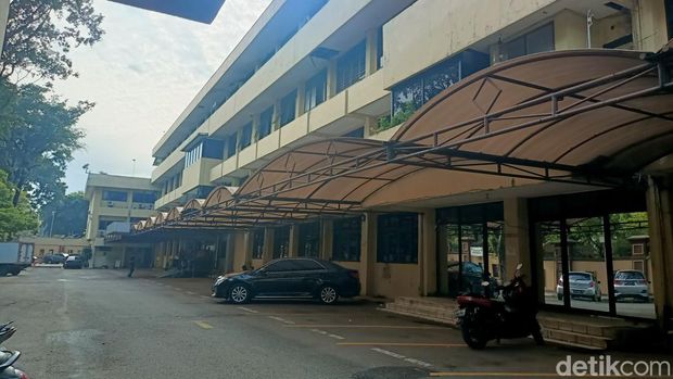 Kondiri Gedung Baintelkam Polri pagi ini