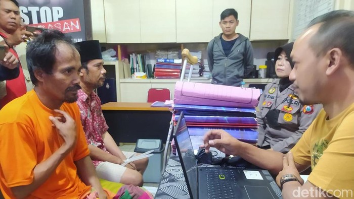 M, penadah hasil curanmor di Bangkalan diperiksa polisi