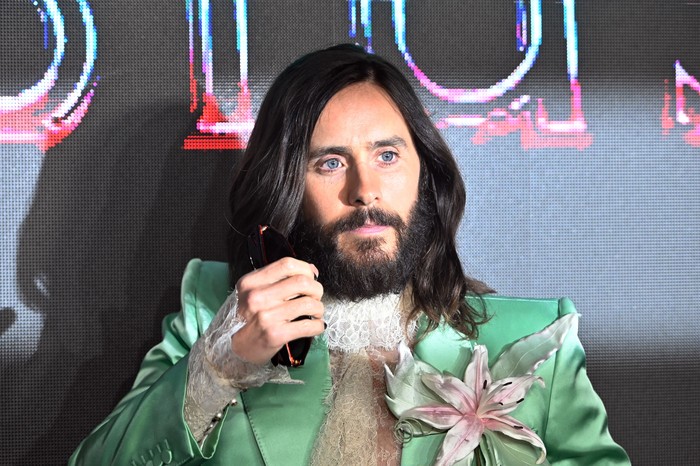 Makeup Jared Leto US actor Jared Leto poses during a photocall for the premiere of the film