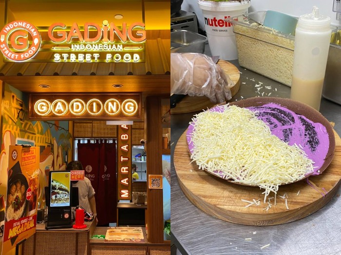 Martabak Indonesia dijual kedai Singapura dan laris manis.