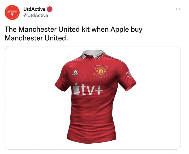 Meme MU dibeli Apple