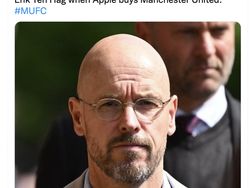 Meme Kocak MU Dibeli Apple, Logo Setan Merah Jadi Kroak