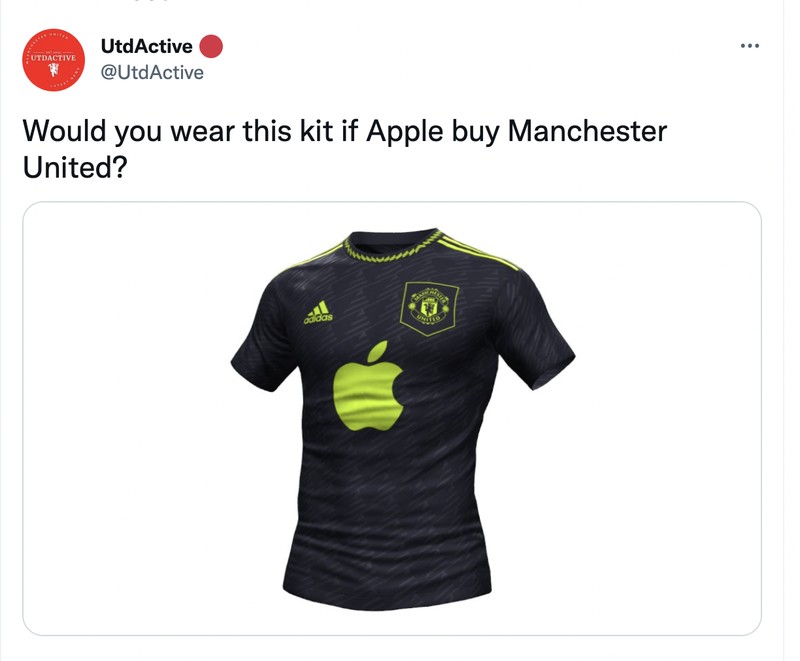 Meme MU dibeli Apple