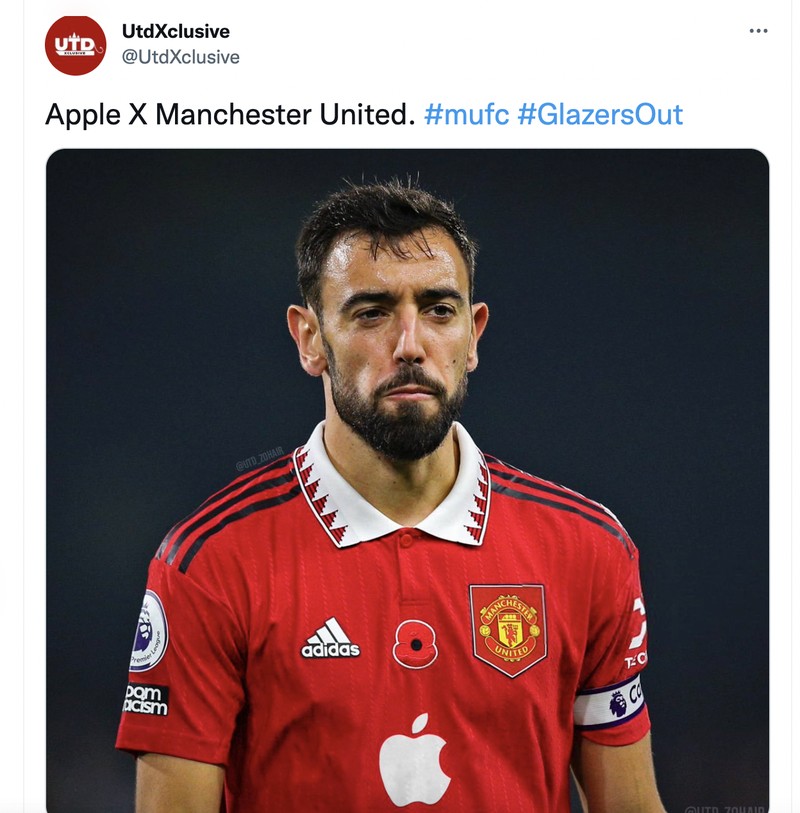 Meme MU dibeli Apple