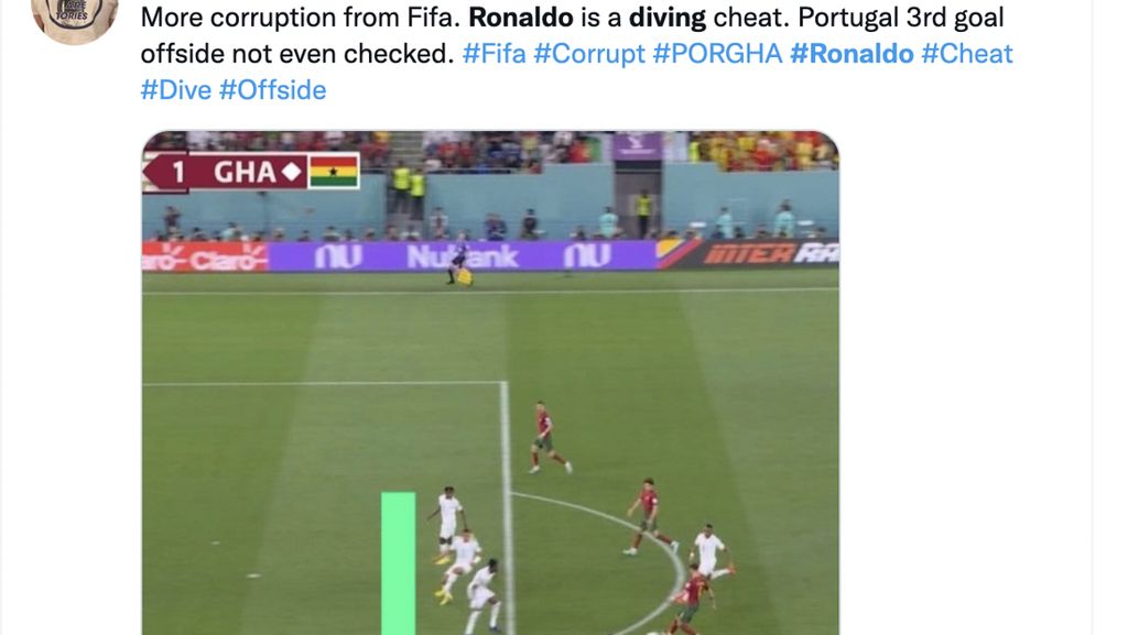 Drama Portugal vs Ghana, Tuduhan Curang Hingga Teriakan Ronaldo
