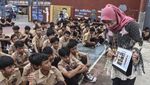 Para Siswa SMP Ini Diberi Penjelasan Bahaya Rokok