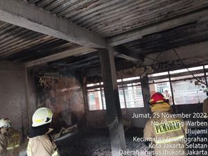 Asrama Ponpes di Ulujami Jaksel Kebakaran, Tak Ada Korban Jiwa