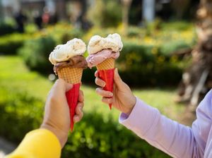Kedai Es Krim Turki di Qatar Ini Ramai Pembeli Berkat Piala Dunia 2022