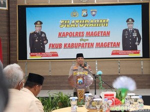 Polisi Ajak FKUB Sosialisasikan Percepatan Vaksinasi di Magetan