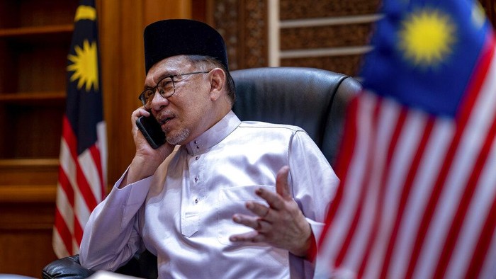 Dituduh Jadi Agen Israel, Anwar Ibrahim Perintahkan Polisi Bertindak! Dituduh Jadi Agen Israel, Anwar Ibrahim Perintahkan Polisi Bertindak!
