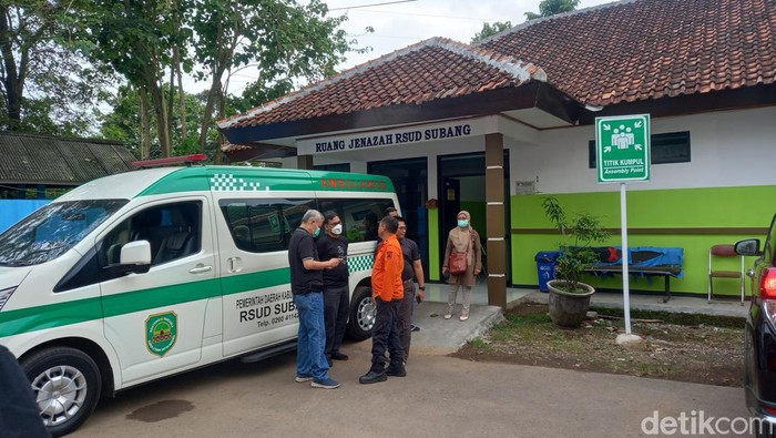 Suasana ruang jenazah RSUD Ciereng Subang.