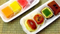 Semua produk mochi dan manju yang ada di Fugetsu Do dibuat langsung oleh keluarga Brian Kito menggunakan metode tradisional. Foto: Site News/Pool