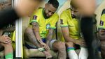 Viral Penampakan Kaki Neymar Bengkak gegara Cedera Engkel