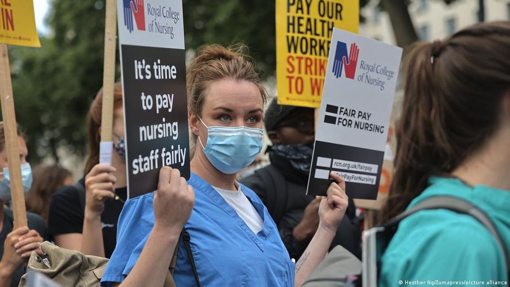 Tuntut Naik Gaji, Ribuan Perawat di Inggris Akan Mogok Kerja