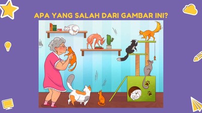Teka-teki Pengasah Logika, Apakah Kamu Menyadari Ada yang Aneh di Gambar ini?