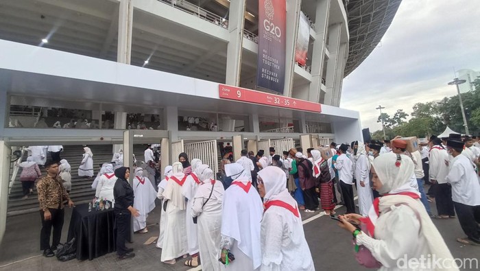 Bakal dihadiri Jokowi, pengamanan GBK diperkatat pagi ini.