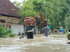 Banjir di Bojonegoro Makin Parah