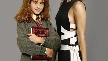 Semakin dewasa, Emma Watson terlihat menawan. Kira-kira dia masih hafal mantra untuk menerbangkan barang tidak ya? Foto: (Bored Panda)