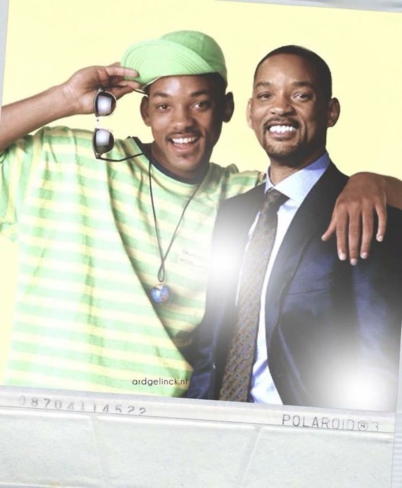 Bagaimana jadinya jika selebriti top dunia, berpose dalam satu frame dengan dirinya di masa muda? Begini lah hasil karya seniman asal Belanda, Ard Gelinck.