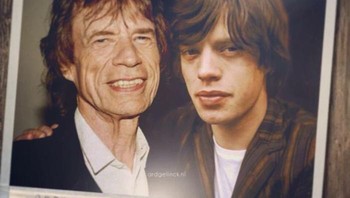 Bagaimana menurut kalian perubahan Mick Jagger? Foto: (Bored Panda)