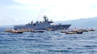 Puncak Acara Sail Tidore di Tugulufa, Kota Tidore Kepulauan, Maluku Utara, Sabtu (26/11) begitu meriah dan berhasil dilaksanakan dengan sukses meski di tengah situasi ekonomi yang penuh tantangan.