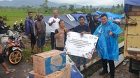WIKA juga menyiapkan 10 tenda sebagai posko evakuasi bagi warga sekitar yang terdampak akibat rumahnya yang roboh atau karena takut untuk kembali ke rumah akibat gempa susulan yang masih terjadi beberapa kali. (Dok. WIKA)