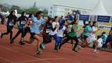 Nomor Sprint Diminati Para Pelajar di Kejuaraan Atletik Jawa Barat
