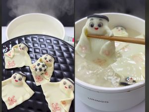 Gemas! Dumpling Ini Berbentuk Laeeb, Maskot Pildun 2022 di Qatar
