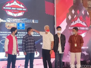 Ganjar Kaget Saat Buka Kejurda E-Sport di Solo: Ternyata Anak Kita...