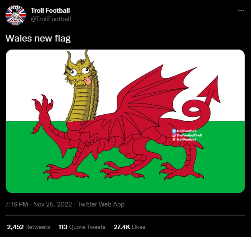 Iran mengalahkan Wales 2-0 di laga Grup B Piala Dunia 2022. Beragam reaksi di Twitter pun muncul, termasuk fans Iran yang menanyakan keberadaan Gareth Bale.