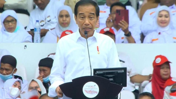 Jokowi hadiri acara relawan di GBK