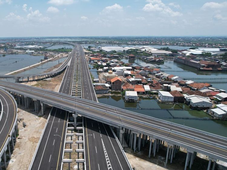Keren! Wajah Tol Semarang-Demak yang Nyaris Rampung