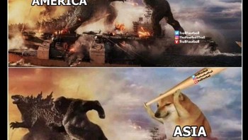 Ketika Amerika Latin dan Eropa berseteru untuk menunjukkan yang siapa yang terbaik, Asia datang dengan keperkasaannya. Foto: (Twitter).