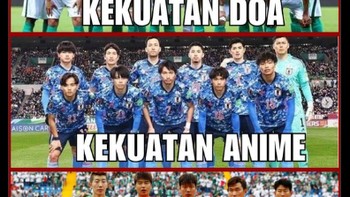Kurang lebih begini sumber kekuatan dari tim Asia yang bertanding. Foto: (Twitter).