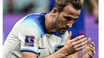 Inggris masih tetap tidak bisa menaklukkan Amerika jika bertanding di Piala Dunia. Foto: Twitter