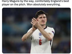 Inggris Kewalahan Lawan Amerika, Maguire Luar Biasa