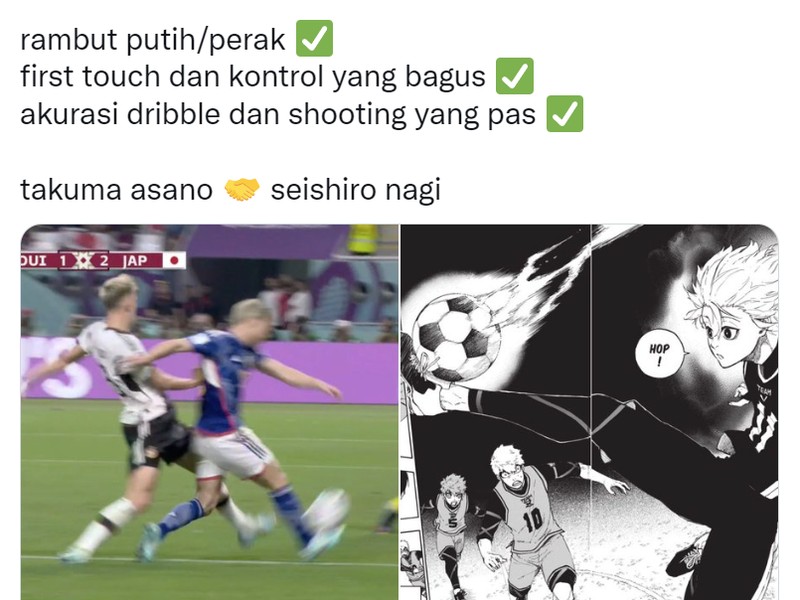 Meme Rambut Putih di Twitter Buatan Netizen