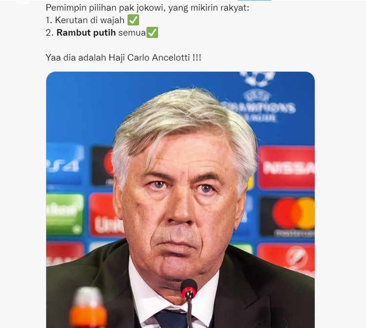 Meme Rambut Putih di Twitter Buatan Netizen