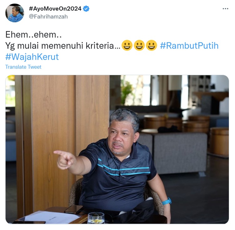 Meme Rambut Putih di Twitter Buatan Netizen