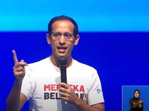 Nadiem Paparkan Merdeka Belajar di Forum Pendidikan Dunia EWF 2023