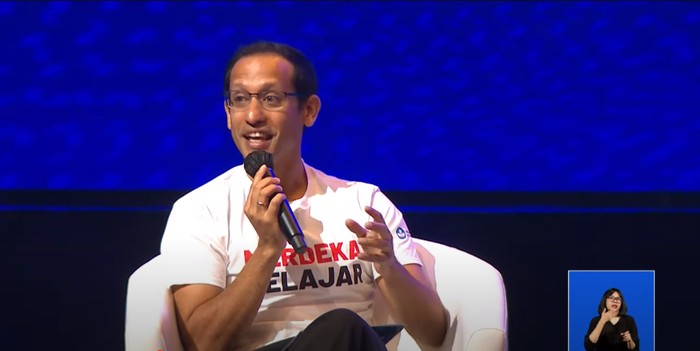 Menteri Pendidikan Nadiem Makarim